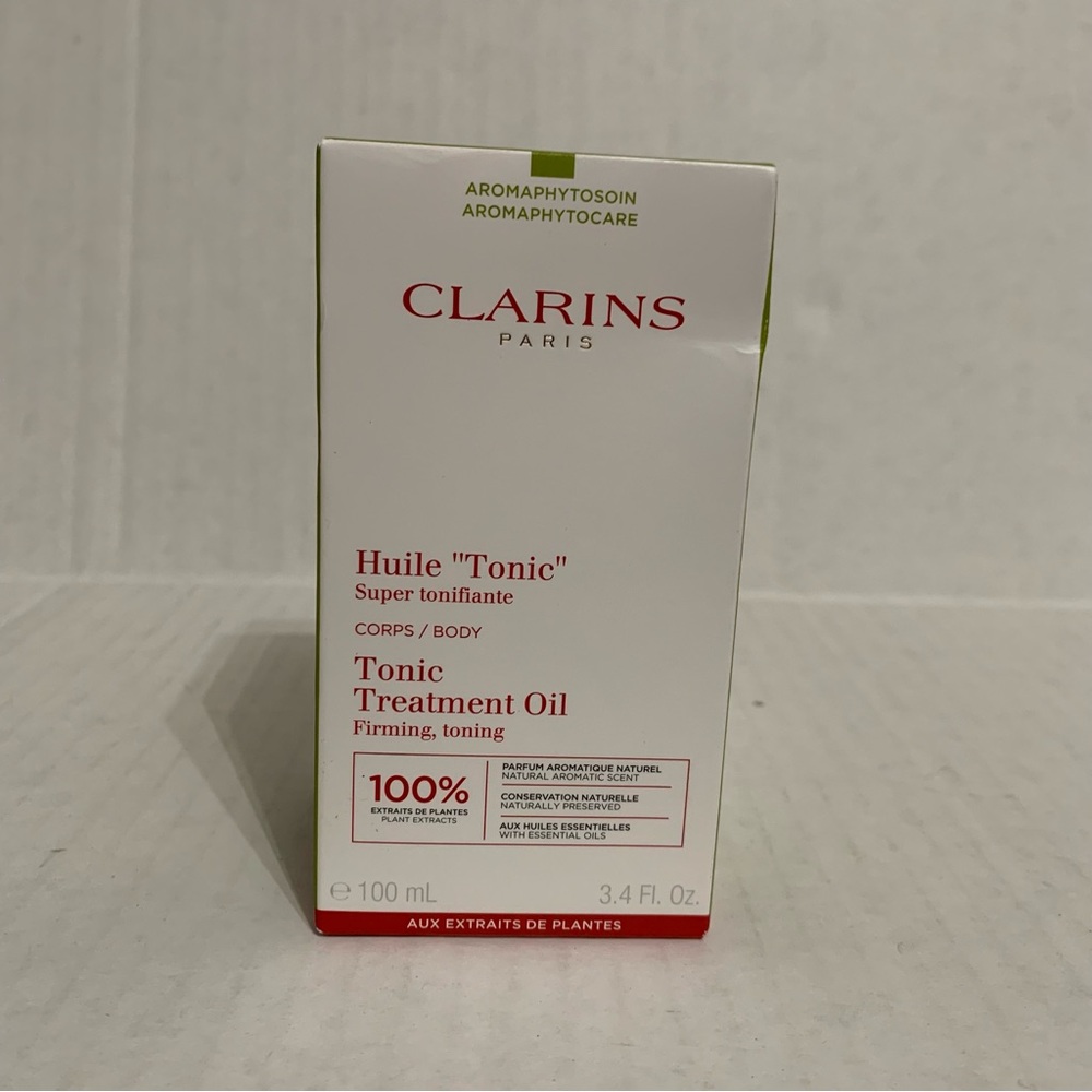 Clarins Huile “Tonic” body treatment firming, toning oil 3.4 fl oz NEW